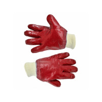 Перчатки резиновые маслостойкие с манжетом 27см Technics | 16-201
