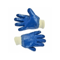 Перчатки резиновые маслостойкие с манжетом "Nitril" Technics | 16-227