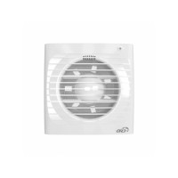 Вентилятор осевой вытяжной с москитной сеткой, электронным таймером d 100 мм Эра | 60-603
