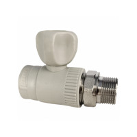Кран прямий радіаторний PP-RCT 20х1/2" Fonte | 78-848