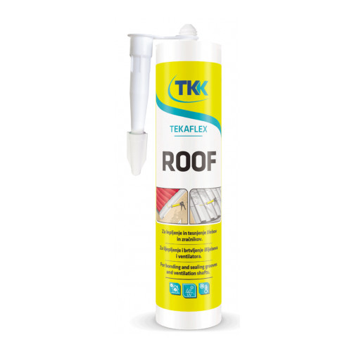 Клей-уплотнитель для крыш Tekaflex Roof, черный, 300мл Клей-уплотнитель для крыш Tekaflex Roof, черный, 300мл