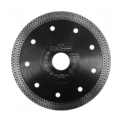 Алмазный диск для керамики, HOT PRESS, 125 мм, Hauer