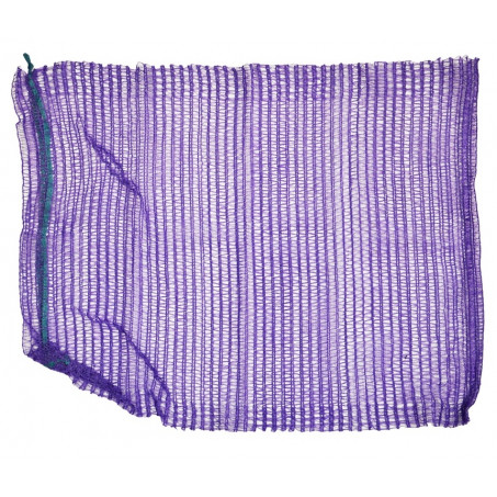 Сетка-мешок для упаковки картофеля с завязкой, фиолетовая, 40х60 см, до 20 кг