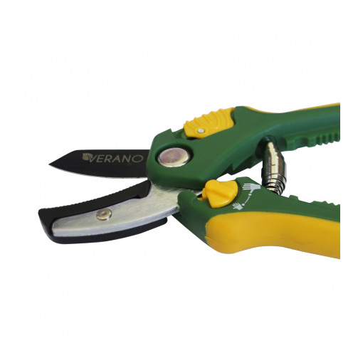 Секатор 205мм, срез прямой, регулятор раскрытия