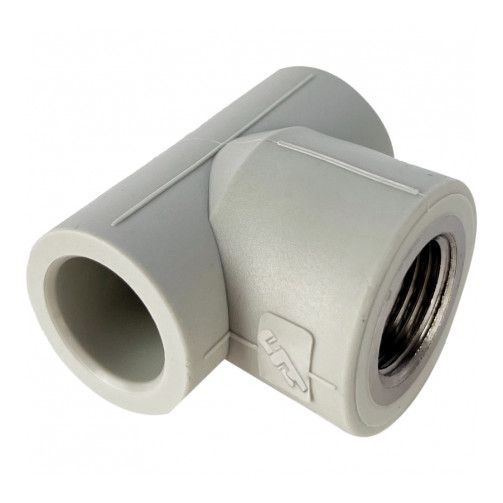 Фитинг тройник с внутренней резьбой PP-RCT 25х3/4х25